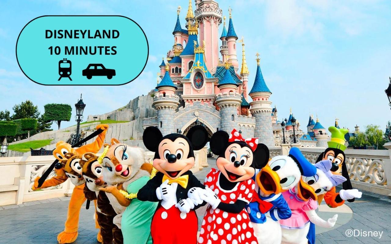 Sweet Home Disneyland Paris - Cosy Apartment Wifi Μπισί-Σεν Ζορζ Εξωτερικό φωτογραφία